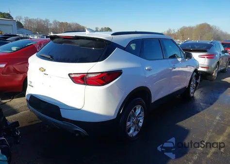 2021 Chevrolet Blazer Fwd 1Lt из США, поврежденный, VIN 3GNKBBRA2MS524914